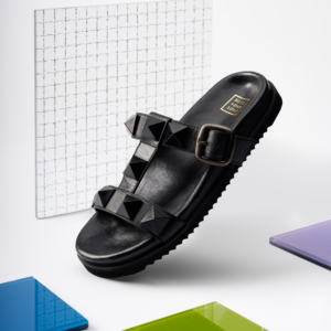 Buggs Studded Flats - Black